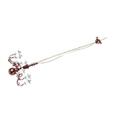 KONTONTY チュアランプ シャンデリア 細工照明 スケール ニーハウス用装飾 ランドスケープ模型用 チュア照明アクセサリー 人形用装飾品