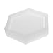 Shefii - Molde de silicona hexagonal para decoración del hogar, diseño de...