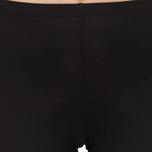 Image of SOIE Women's Mid Rise Soft Polyamide Spandex Knee Length Cycling Shorts