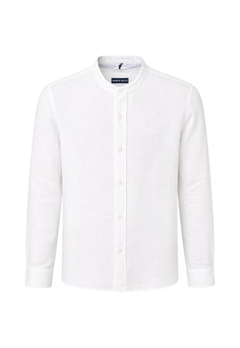 Chemise en lin North Sails pour homme à manches longues coupe classique élégante