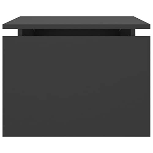 vidaXL Salontafel 68x50x38 cm spaanplaat grijs - Image 7