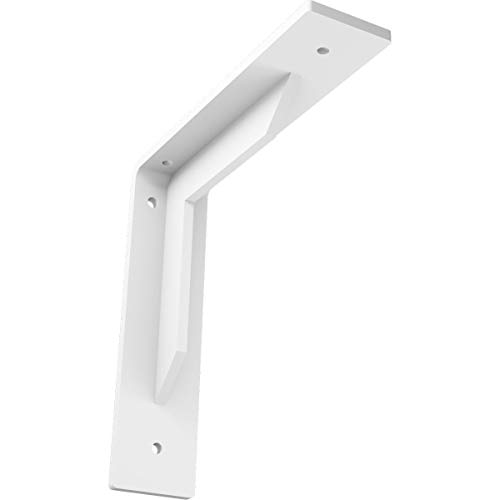 2"W x 8"D x 8"H Stockport Steel Bracket, White Primer