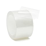 Car Door Bumper Edge Guard, Universal Automotive Trim Clear Edge Protector, Vehicle Door Ding Guard, Transparent Acrylic Self-Adhesive Door Sill Protector (2.7 in x 33 ft)