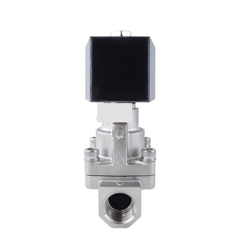 Vanne compresseur SS304 électrovanne robuste AC24V orifice 1/2 pouce - 5
