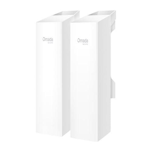 TP-Link Omada Point to Point Wireless Bridge Outdoor - 5GHz, 867Mbps, PtP&PtMP, 1km Range, 3 Gigabit Ports, PoE or DC Powered, IP65 Weatherproof, Preconfigured,...