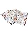 Sunshine Vibes SET OF 3 tea towels 100% cotton dog lover pattern with hanging loop; to tackle all of your drying, wiping and cleaning kitchen tasks for dog lover!