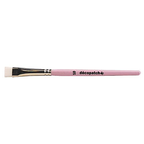 Décopatch PC10PKO - Pinceau de soie n°10, 14 cm, 1 cm