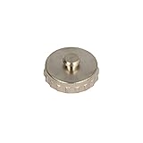 tecuro 31809 - Kappe 3/4 Zoll für KFE-Hahn - mit Dichtung, matt verchromt