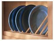 Amazon.com: Omega National 30 inch W Angled Plate Display Rack, Cherry ...