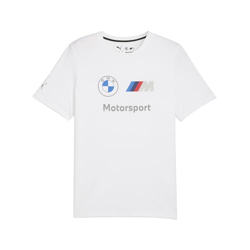 PUMA BMW MMS ESS Logo tee tee para Hombre (Paquete de 1)
