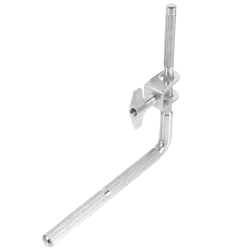 OFFSCH Cowbell Mounting Extension Bracket for Bass Drum Metal Drum Mounting Clamp Quick Installation and Sturdy Construction