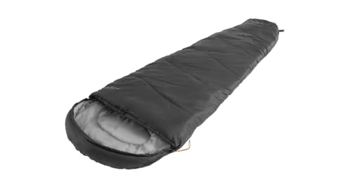 Sac de couchage momie Noir Easy Camp 8C pour vos nuits de bivouac en été