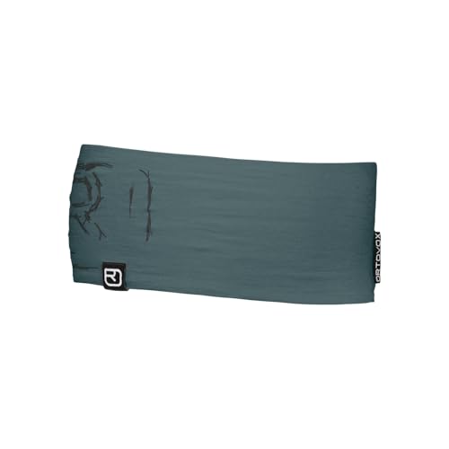 Cinta para la cabeza ORTOVOX 120 Tec Logo Headband unisex de lana merino para adultos