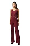 decorative button Joseph Ribkoff Pants 253073  42  Red Wine