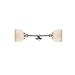 Innovations 208L-PN-G71 2 Vertical Bath Vanity Light, Polished Nickel