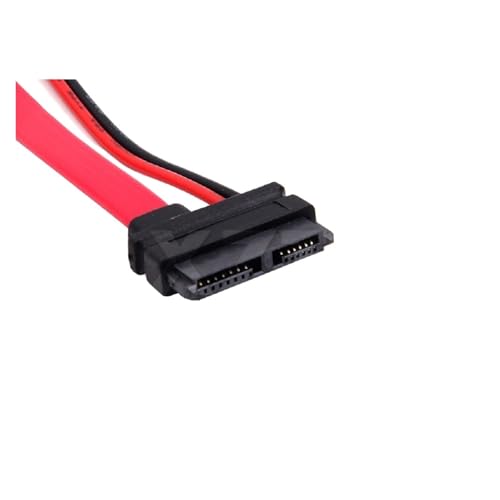 Cable SATA Slimline 30cm con conector 13 pines y cable de alimentación