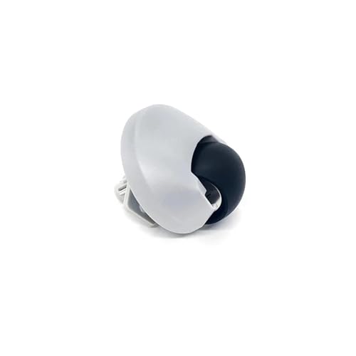 Rueda Giratoria, Compatible con Roborock, S5 MAX S55 MAX S6 Pure MAXV S7 S70 S75 E4 Rueda De Desplazamiento(White 1pcs)