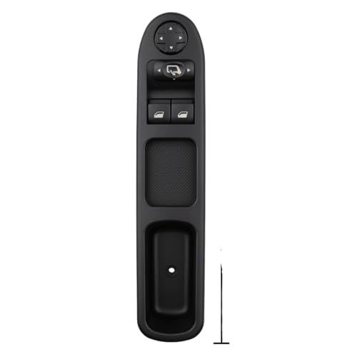 Interruptor Botonera Ventana Para Peugeot 207 207SW 207CC Botón de Control de elevación de ventana interruptor de ventanilla eléctrica principal delantero izquierdo 6554.QA 9654859677 Fit Ventana Ener