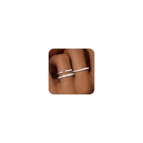 KELAIEN Stackable Gold Silver Rings Set Cover
