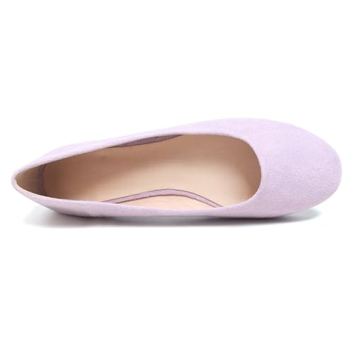 Image of Dear Time Women's Flats Comfortable Slip On Ballet Flats Soft Solid Casual Shoes