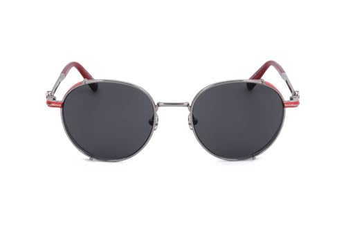 Moncler ML0286 14A SHINY LIGHT RUTHENIUM 50/19/145 UNISEX Sunglasses2