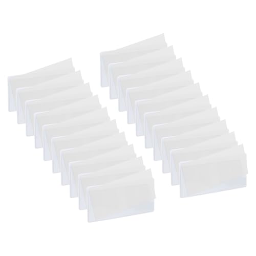 Étiquettes magnétiques 10x5 cm avec papier pour marquage étagère et garage