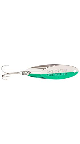 Acme Kastmaster Lure, Chrome/Neon Green, 3/4-Ounce