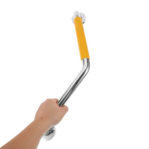 Evite caídas de personas mayores con esta barra de apoyo para ducha en acero inoxidable de 28cm 5