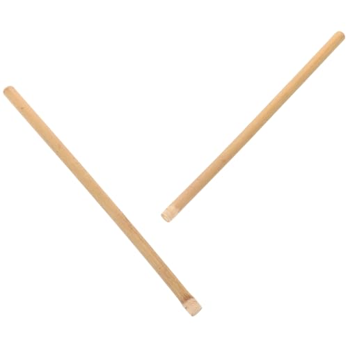 Baquetas profesionales para batería, 1 par, de madera maciza, con agarre antideslizante, para jazz, marcha y práctica, adecuadas para adultos y principiantes miniatura 1