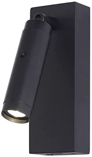 Aplique de pared LED nórdico WQHPLMD con cargador USB para dormitorio de hotel