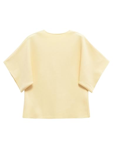 Image of Wanzetaly Womens Oversized Cardigans Short Sleeve Lightweight Button V Neck Casual Knit Sweater Outerwear