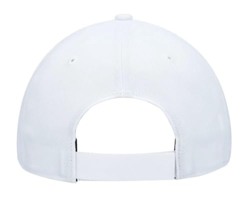 Gorra Blanca Ajustable con Logo Deportivo miniatura 4