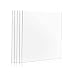 Handicrafts Home 2.0 mm Ultra-Transparent Acrylic Plexiglass Photo Size Sheet Picture Frame Replacement Glass 5x7 Inches Pack of 5 Pcs