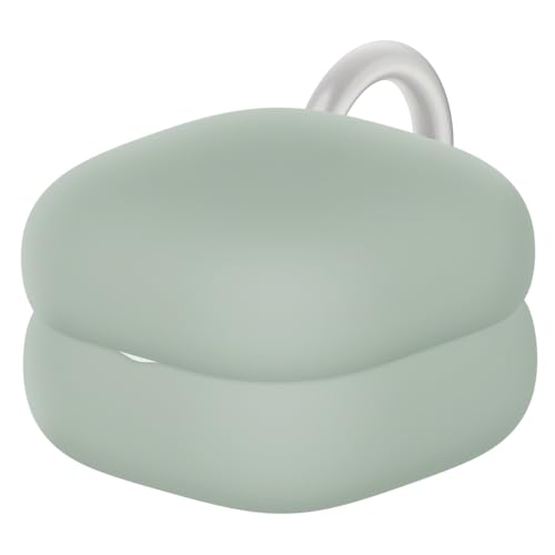 Image of Case Cover for Sony LinkBuds Fit - Easy Clip-On Ring, Personlise your Headphones, Only for LinkBuds Fit - Ash Green