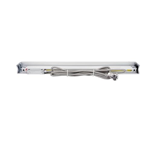 リニアスケール【850mm~1000mm 5U】KA35 0.005mm 5ミクロン 5V 光学式定規 移動量850 250 300 300mm 旋盤加工用(Travel-900mm-5U)