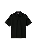[カンタベリー] ラガーシャツ S/S NZ TYPE RUGBY JERSEY K_ブラック XL