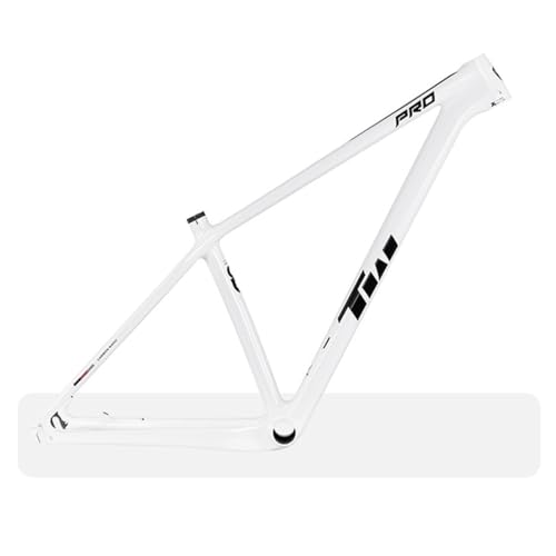 27.5er 29er �J�[�{���t�@�C�o�[�o�C�N�t���[�� 15''/17''/19'' �n�[�h�e�[���}�E���e���o�C�N�t���[�� �N�C�b�N�����[�X�f�B�X�N�u���[�L���[�e�B���O ����(White,17x27.5'')