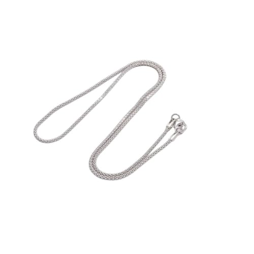 Collier grain de maïs en argent S925 pur unisexe pour créations DIY Sl6 tendance
