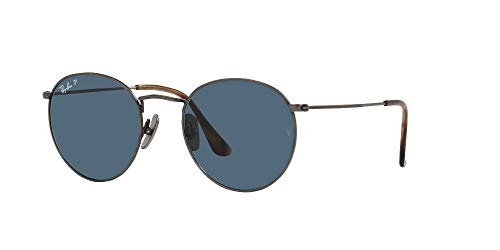 Image of Ray-Ban Unisex Rb8247 Round Titanium Round Sunglasses