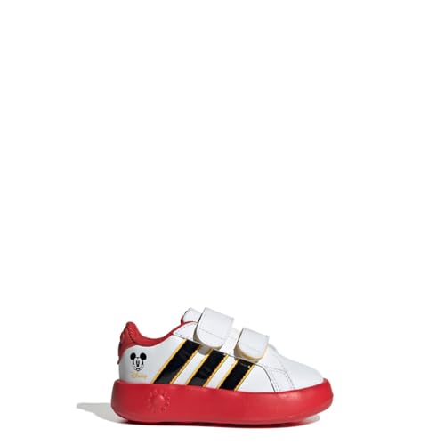 Adidas Unisex-Child Disney Grand Court Hook & Loop Sneaker3