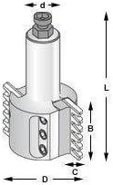 Amana 61502 FINGER JOINT CUTTER 3/4"SHANK