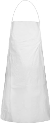 Lakeland MicroMax NS Apron, Disposable, Lightweight with Sewn Ties and Serged Seams, 36