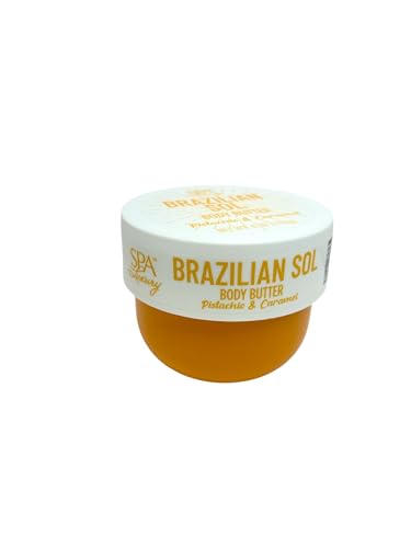 Spa Luxury Brazilian Sol Body Butter Pistachio & Caramel 6 oz (170g)