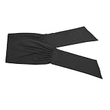 Bandeaux élastiques de Sueur antidérapants de Yoga for Les Femmes exécutant des Bandeaux de Sport de Haut Bandeaux et Une Fille ne s'est jamais cassée à Nouveau des Shorts for Femme ( Color : Negro ,