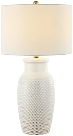SAFAVIEH Lighting Collection Norsi Modern Contemporary Ivory Cera...