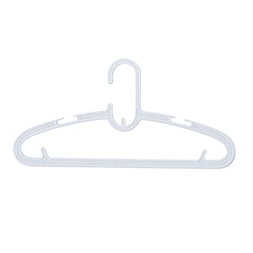 GONMDOPY Coat Hangers,10 Pcs Non-Marking Clothing Hanger, Can Be Overlapped with Clothes Support Indoor Wardrobe Hanging Clothes Rack