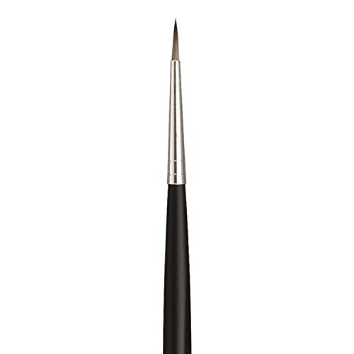 Da Vinci Cosmetics Joy Series 4522 - Eyeliner Brush, Pointed Round - Fine Synthetic Fiber - For Precise Application Of Kohl Kajal, Humid Powder & Liquid Eyeliner #TOP1
