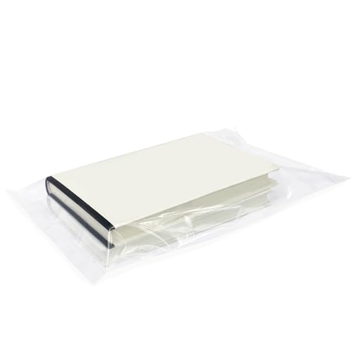 Yotelab 9X14 Inches Clear Plastic Bags For Packaging, 50 Pieces Flat Open Clear Poly Bags For Storage thumb #6
