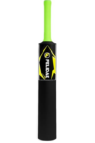 Image of FELIDAE (Size - 4) PRO Kids Plastic Cricket Bat Kit (8 to 13 Years) 1 Tennis Ball / 1 Plastic Bat /Full Wicket Set for Kids