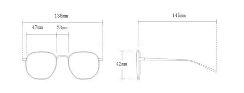 Image of Shiratori Square Blue Light Blocking Glasses for Women Men, Lightweight Frame Anti Eyestrain Computer Glasses